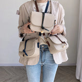 Women's Leather Shoulder Bag Small Crossbody Messenger Handbag