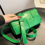 Women's Leather Shoulder Messenger Bag Small Waist Pack
