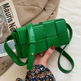Women's Leather Shoulder Messenger Bag Small Waist Pack