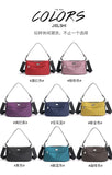 Nylon Crossbody Shoulder Bag for Women - Casual Handbag
