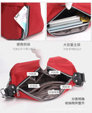 Nylon Crossbody Shoulder Bag for Women - Casual Handbag