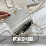 Women's Embroidered Thread Chain Bag Shoulder Crossbody Purse