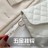 Women's Embroidered Thread Chain Bag Shoulder Crossbody Purse