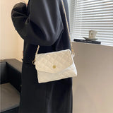 Women's Embroidered Thread Chain Bag Shoulder Crossbody Purse