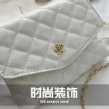 Women's Embroidered Thread Chain Bag Shoulder Crossbody Purse