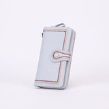 Embroidered Women's Wallet Long Clutch Zip Phone Bag