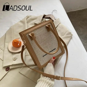 Women's PU Leather Handbag Female Shoulder Crossbody Bag