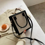 Women's PU Leather Handbag Female Shoulder Crossbody Bag
