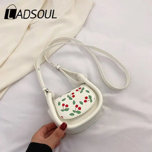 Women's Sweet Floral Shoulder Bag All-match Casual Small Square Bag