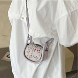 Women's Sweet Floral Shoulder Bag All-match Casual Small Square Bag