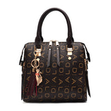 Women's Retro Letter One Shoulder Messenger Bag Large Capacity Handbag