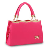 Women's Shoulder Bags PU Leather Bow Handbags Ladies Casual Large Capacity