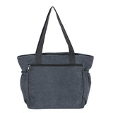 Canvas Large Tote Bag Japanese Corduroy Shoppers Handbags