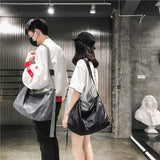 Canvas Unisex Crossbody Bag Casual Sports Fitness Messenger-bag