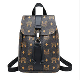 Women's Small Backpack Lettered Pattern Retro Small Belt Portable Small Mobile P