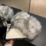 Women's Plush Chain Bag for Evening Party