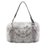 Women's Plush Chain Bag for Evening Party