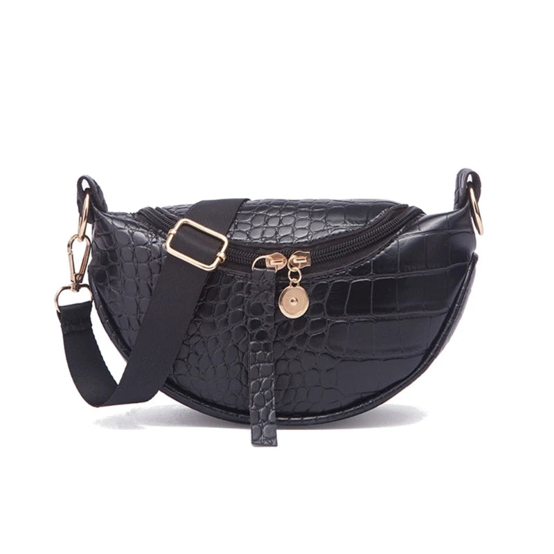 Women's Waist Bag Chest Pocket Fanny Travel Pouch Shoulder Crossbody Bag