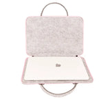 Women's Large Capacity Felt Computer Bag