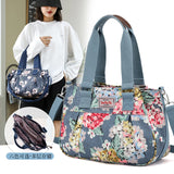 Floral Waterproof Large Shoulder Bag for Travel