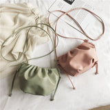 Women's Fold Shoulder Bag Messenger Bag Mini Bag