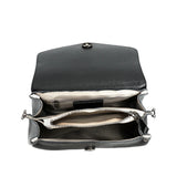 Women's Leather Shoulder Bag High Messenger Bag with Zippered Compartment