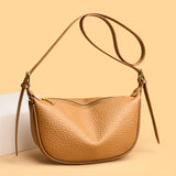Women's Leather Shoulder Messenger Bags Solid Cow Leather Ladies Handbag