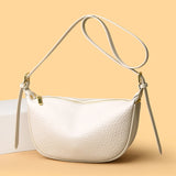 Women's Leather Shoulder Messenger Bags Solid Cow Leather Ladies Handbag