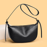 Women's Leather Shoulder Messenger Bags Solid Cow Leather Ladies Handbag