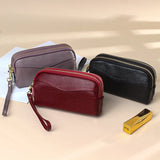 Women's Leather Wristlet Clutch Cell Phone Wallet Purse Handbag