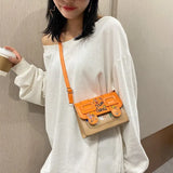 Women's Graffiti Shoulder Bag Crossbody Square Bag