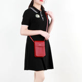 Women's Crossbody Handbag High-quality PU Shoulder Bag for Ladies