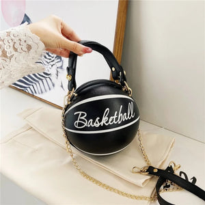 Women's Handbag Tennis Red Football Bag Personality Spoof Pink Basketball Bag