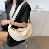 Women's Large Capacity Shoulder Bag Casual Dumpling Type