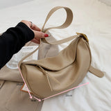 Women's Large Capacity Shoulder Bag Casual Dumpling Type