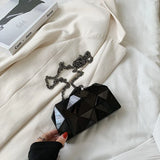 Mini Geometric Clutch Bag for Women Party Evening Purse Crossbody Shoulder Bag