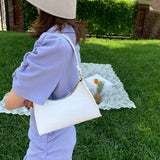 Crocodile Pattern Retro Casual Totes Shoulder Bag PU Leather Chain Handbags