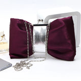 Women's Bow Chain Handbag Dinner Bag