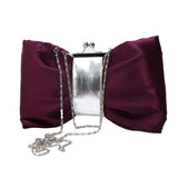 Women's Bow Chain Handbag Dinner Bag