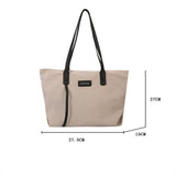 Canvas Shoulder Bag Large Women Student Tote Shopper Casual Cotton Cloth Female
