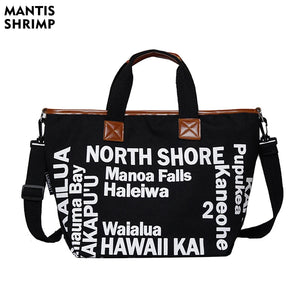 Canvas Shoulder Bags for Women Large Capacity Crossbody Messenger Bags