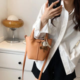 Women's Bucket Bag Shoulder Messenger Bag