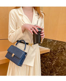 Chains Crossbody Bags for Women Faux Leather Clutch Shoulder Bag