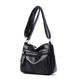 Women's Soft Leather Crossbody Bag Shoulder Bag