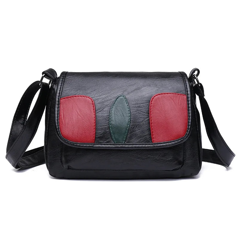 Small Leather Shoulder Bag for Women