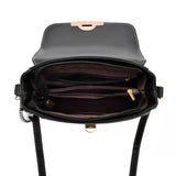 Women's Pu Leather Clutch Crossbody Handbag Small Shoulder Bag