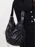 Harajuku Women's Nylon Crossbody Bag Y2K Techwear Style