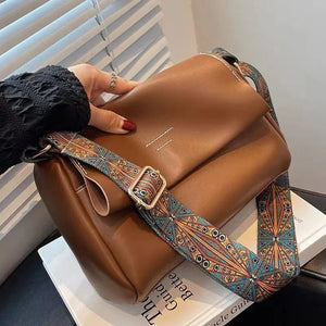 Vintage Shoulder Flap Bag Pu Leather Women Messenger Bags
