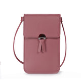 Women's Rabbit Ears Shoulder Bag Touch Screen Phone Purse