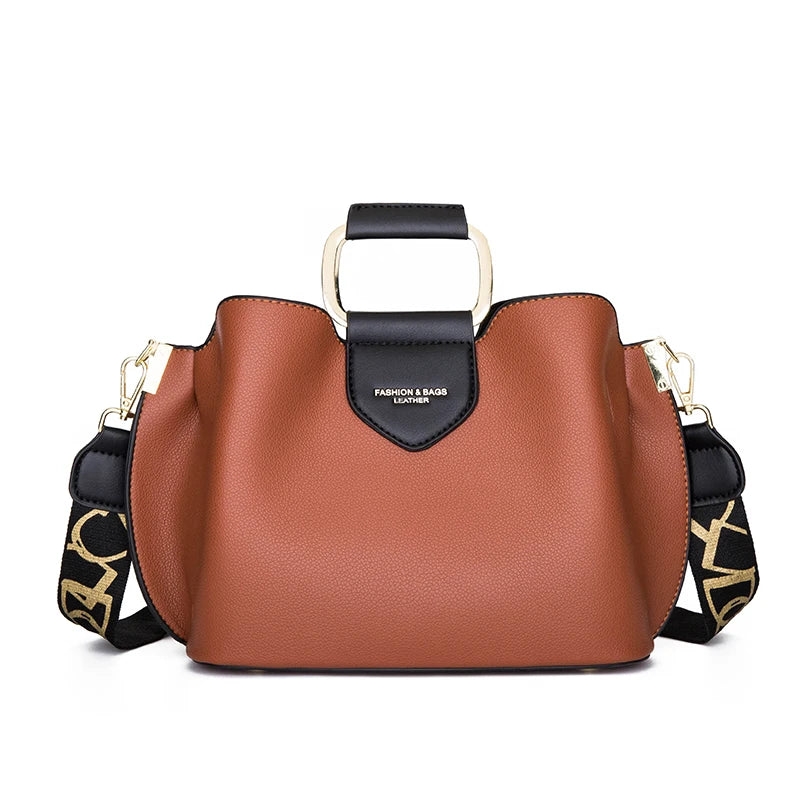 Women's Retro Crossbody Bag Winter Shoulder Handbag Classic Purse